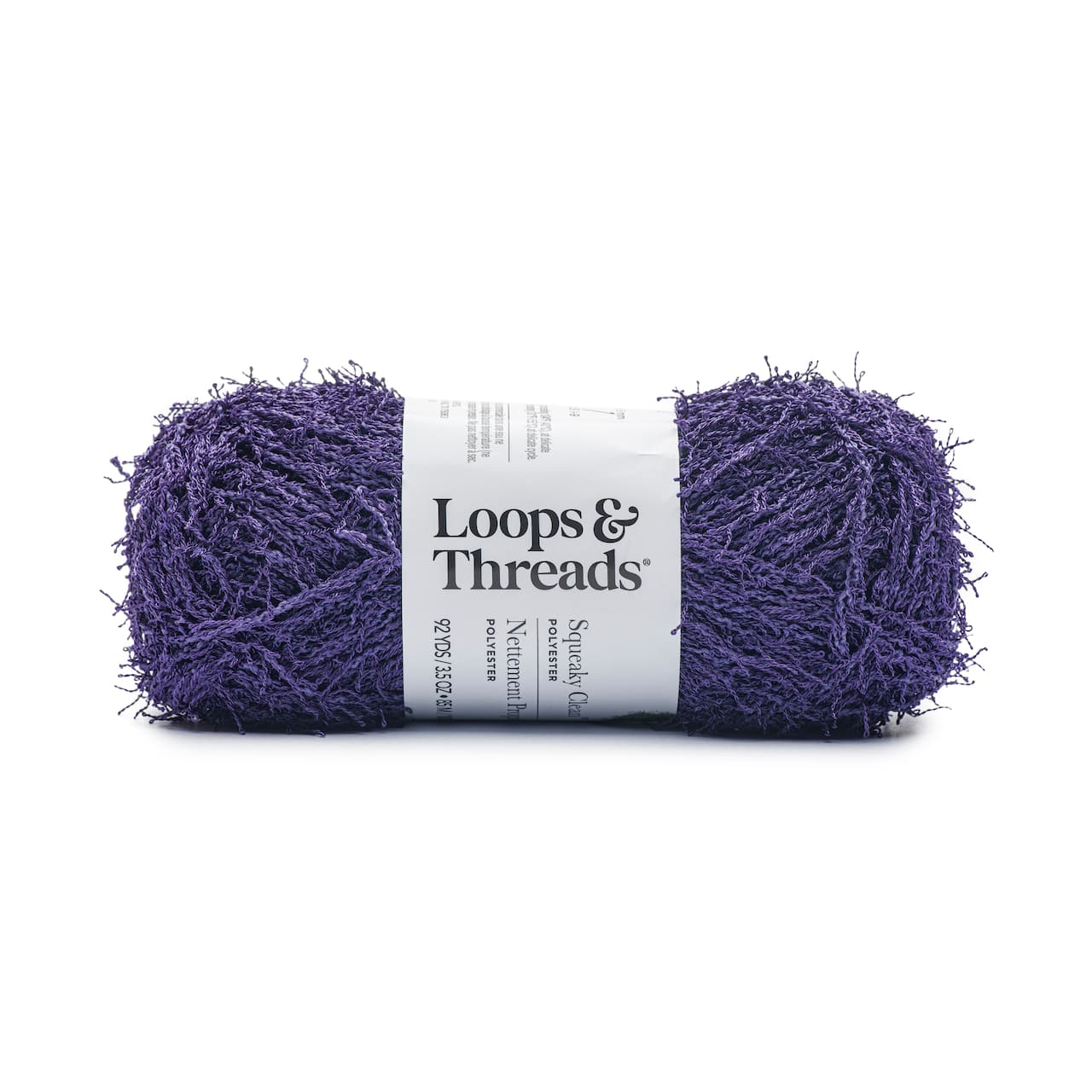 15 Pack: Squeaky Clean™ Solid Yarn by Loops & Threads®